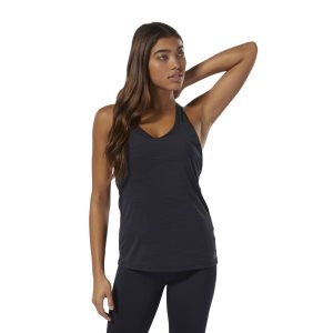 Reebok ACTIVCHILL Muskelshirt Damen - Schwarz - DE 329-LGE